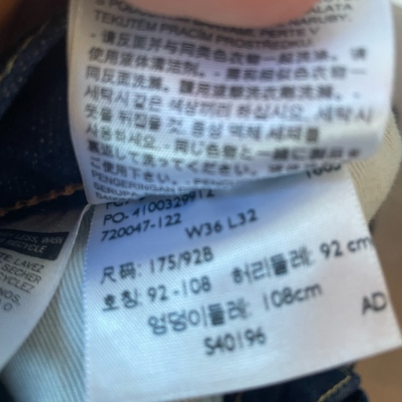 Mens Levi’s Denim Jeans 36x32 - Picture 7 of 7